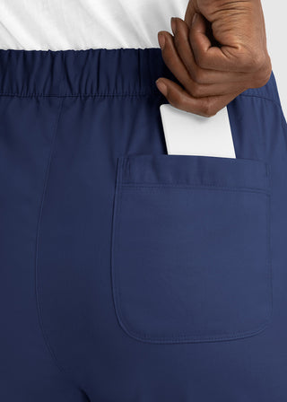 Maevn Matrix Women's Drawstring Elastic Waistband Cargo Scrub Pants