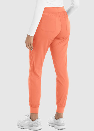 Maevn Women's Full Elastic Waistband Jogger Petite Pant