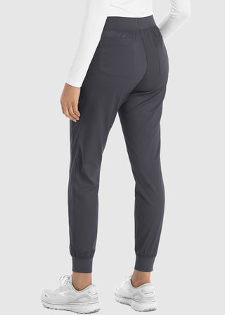 Maevn Women's Full Elastic Waistband Jogger Petite Pant