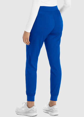 Maevn Women's Full Elastic Waistband Jogger Petite Pant