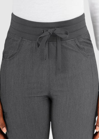 Maevn Matrix Pro Women's  Drawstring Waistband Yoga Scrub Petite Pant