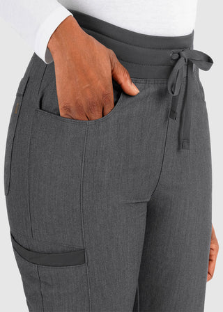 Maevn Matrix Pro Women's  Drawstring Waistband Yoga Scrub Tall Pant