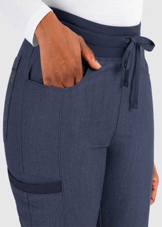 Maevn Matrix Pro Women's  Drawstring Waistband Yoga Scrub Tall Pant