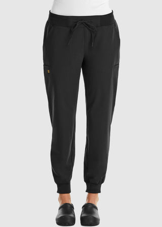 Maevn Women's Mid Rise Convertible Drawcord Jogger Tall Pant