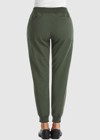 Maevn Women's Mid Rise Convertible Drawcord Jogger Tall Pant