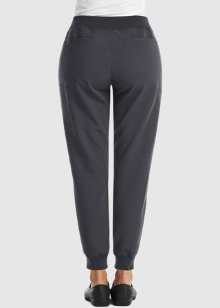 Maevn Women's Mid Rise Convertible Drawcord Jogger Tall Pant