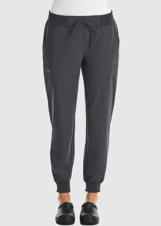 Maevn Women's Mid Rise Convertible Drawcord Jogger Tall Pant