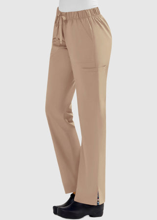Maevn Blossom Signature Women's Elastic Waistband Scrub Pant