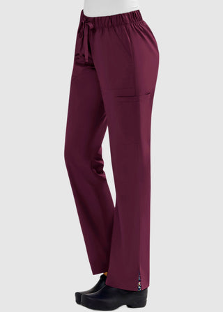 Maevn Blossom Signature Women's Elastic Waistband Scrub Pant