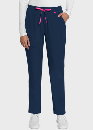 Med Couture AMP Women's Mid Rise Drawstring Tapered Leg Pant