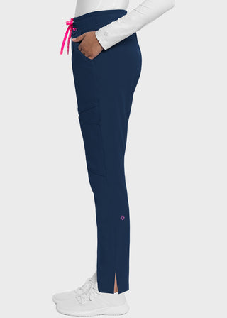 Med Couture AMP Women's Mid Rise Drawstring Tapered Leg Pant