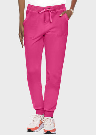 Med Couture Lifestyle Women's Fleece Natural Rise Jogger