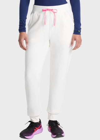 Med Couture Lifestyle Women's Fleece Natural Rise Jogger