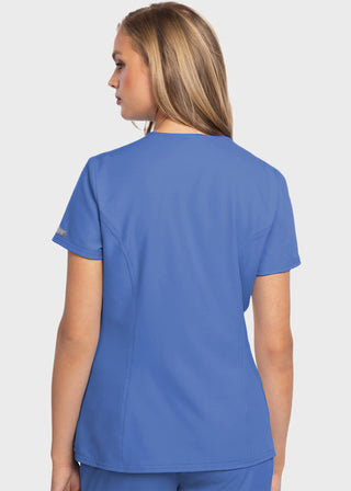 Med Couture MC Insight Women's Zip Front Henley Top