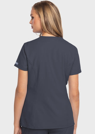 Med Couture MC Insight Women's Zip Front Henley Top