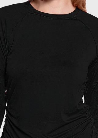 Med Couture AMP Women's Long Sleeve Ruched Underscrub