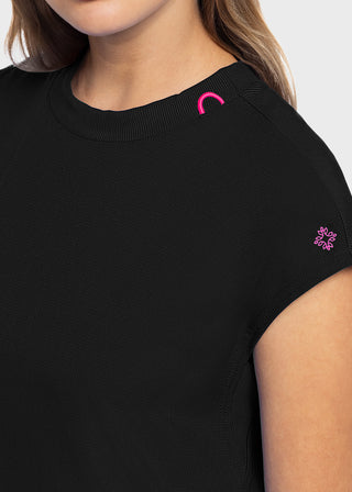 Med Couture AMP Women's Round Neck Tuckable Top