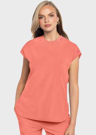 Med Couture AMP Women's Round Neck Tuckable Top