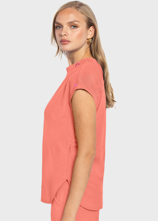 Med Couture AMP Women's Round Neck Tuckable Top