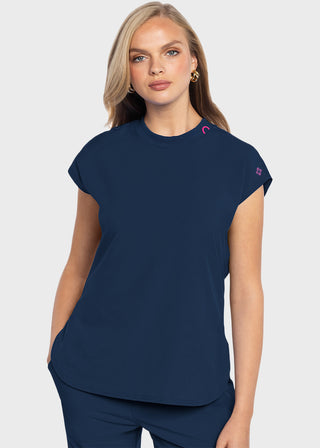 Med Couture AMP Women's Round Neck Tuckable Top