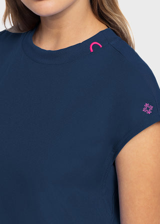 Med Couture AMP Women's Round Neck Tuckable Top