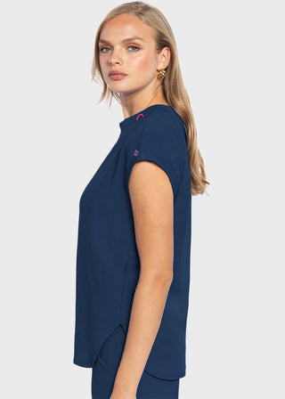 Med Couture AMP Women's Round Neck Tuckable Top