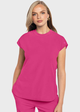 Med Couture AMP Women's Round Neck Tuckable Top