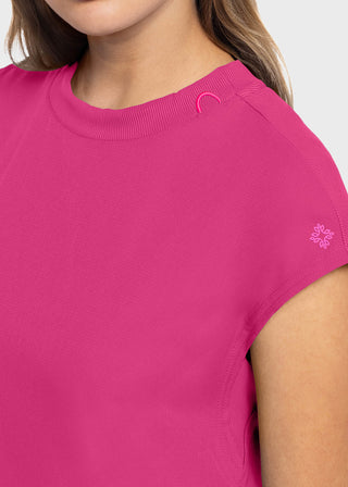 Med Couture AMP Women's Round Neck Tuckable Top