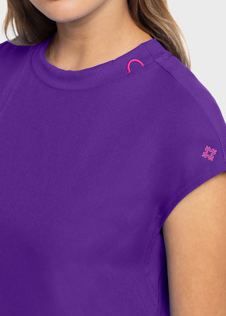 Med Couture AMP Women's Round Neck Tuckable Top