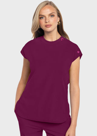 Med Couture AMP Women's Round Neck Tuckable Top