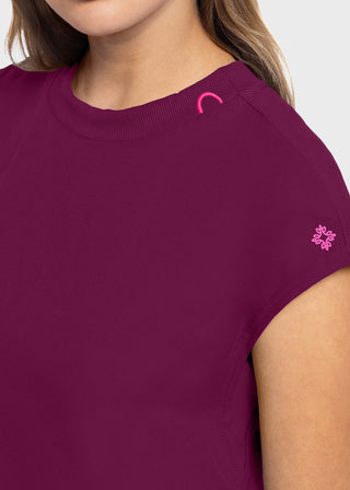 Med Couture AMP Women's Round Neck Tuckable Top