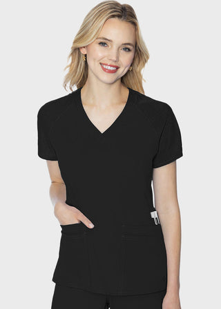 Med Couture Touch Women's Raglan Sleeve Top