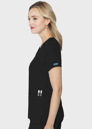 Med Couture Touch Women's Raglan Sleeve Top