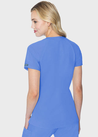Med Couture Touch Women's Raglan Sleeve Top