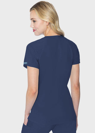 Med Couture Touch Women's Raglan Sleeve Top