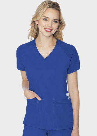 Med Couture Touch Women's Raglan Sleeve Top