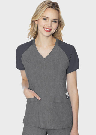 Med Couture Touch Women's Raglan Sleeve Top