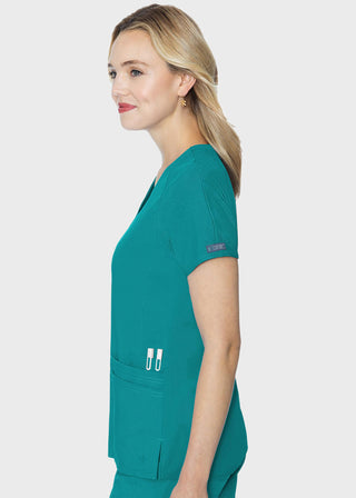 Med Couture Touch Women's Raglan Sleeve Top