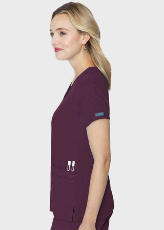 Med Couture Touch Women's Raglan Sleeve Top