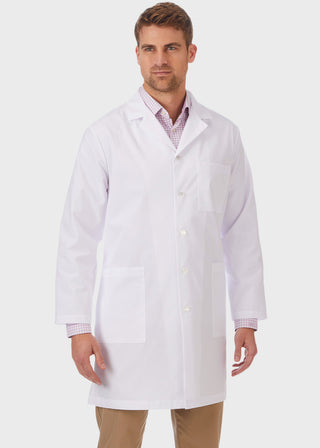 Meta Men's Three Pocket 38 Inches Medical Lab Coat