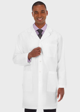 Meta Men's Three Pocket 38 Inches Medical Lab Coat
