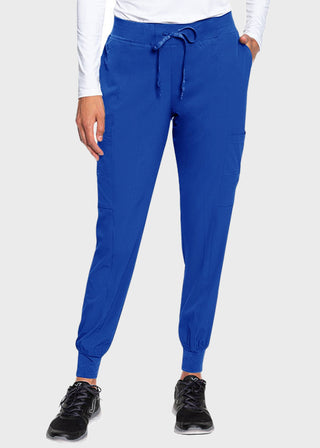 Med Couture Peaches Women's Seamed Jogger Scrub Petite Pant