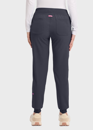 Med couture AMP Women's Mid Rise Jogger Petite Pants