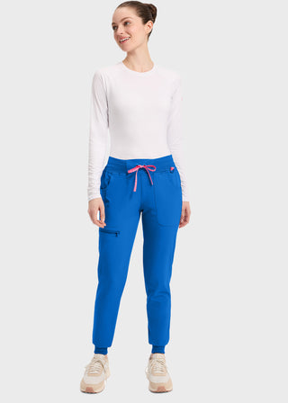 Med couture AMP Women's Mid Rise Jogger Petite Pants