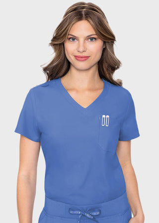 Med Couture Women's One Pocket Tuck-In Top
