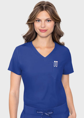 Med Couture Women's One Pocket Tuck-In Top