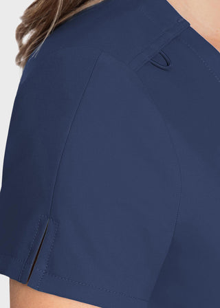 Med Couture Women's One Pocket Tuck-In Top
