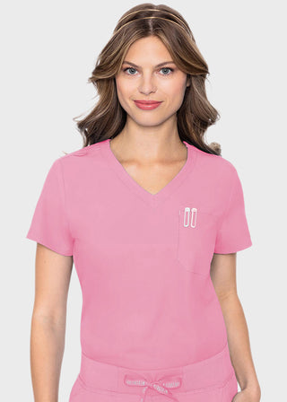 Med Couture Women's One Pocket Tuck-In Top