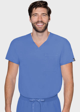 Medcouture Rothwear Insight Men's One-Pocket Scrub Top