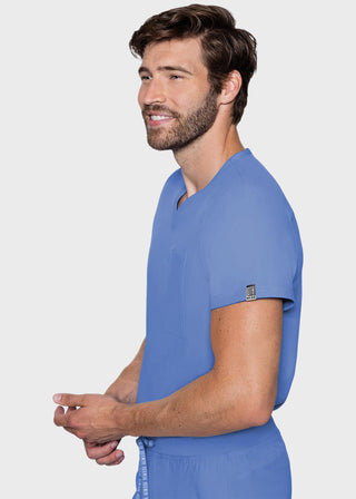 Medcouture Rothwear Insight Men's One-Pocket Scrub Top